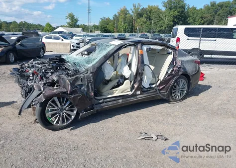 2018 Infiniti Q50 3.0T Luxe z USA, uszkodzony, nr VIN JN1EV7AR5JM438703